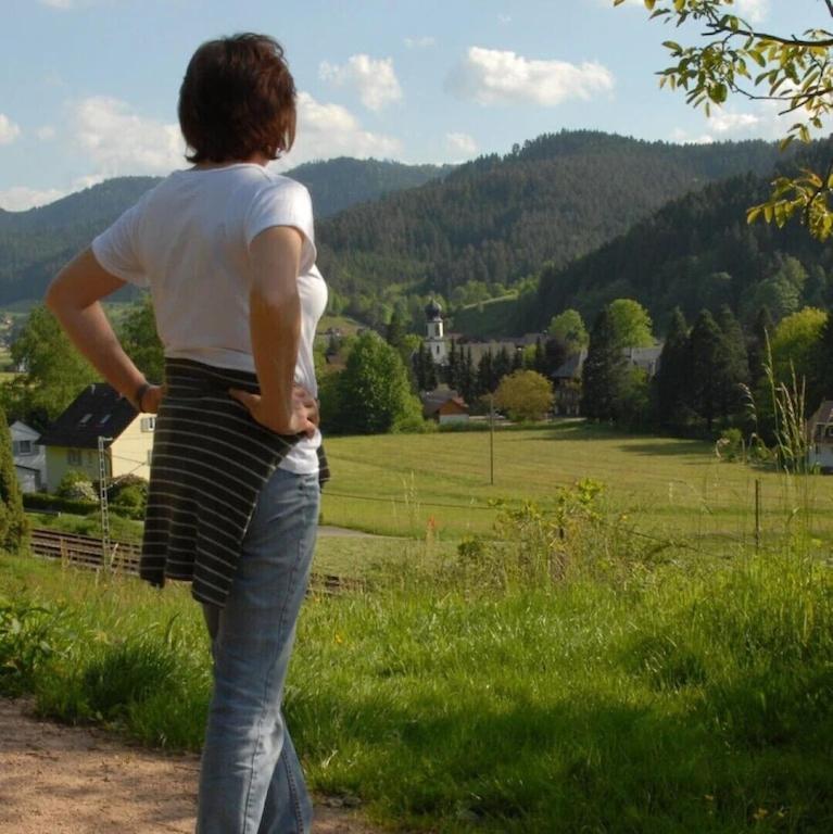 Oberbauernhof - Wohnung "Am Garten" -- Moderne Fewo Im Schoenen Schwarzwaldhaus Gutach Eksteriør bilde